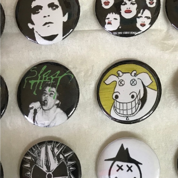 Vintage Punk Rock Pins - Picture 5 of 15